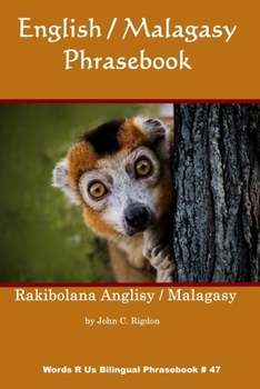 Paperback English / Malagasy Phrasebook: Rakibolana Anglisy / Malagasy Book