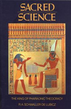 Paperback Sacred Science: The King of Pharaonic Theocracy Book