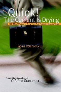 Paperback Quick! The Cement is Drying Book