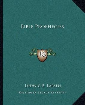 Paperback Bible Prophecies Book