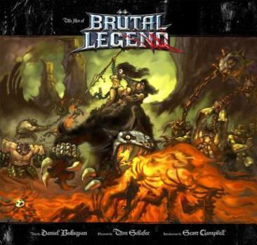 Hardcover The Art of Br?tal Legend Book