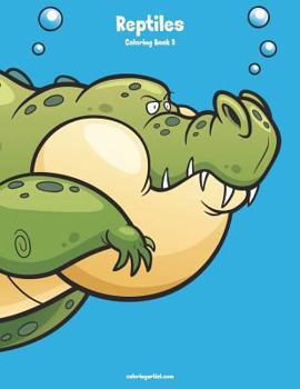 Paperback Reptiles Coloring Book 2 Book