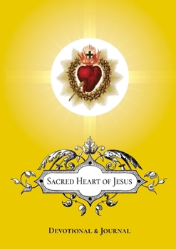 Paperback Sacred Heart of Jesus Devotional & Journal Book