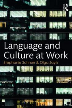 Paperback Language and Culture at Work Book