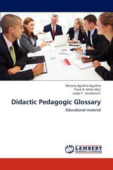Paperback Didactic Pedagogic Glossary Book