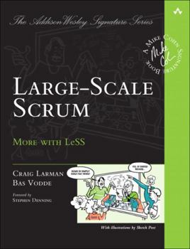 Paperback Large-Scale Scrum: More with Less Book