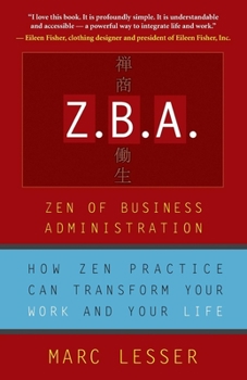 Paperback Z.B.A.: Zen of Business Administration Book