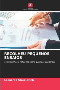 Paperback Recolheu Pequenos Ensaios [Portuguese] Book