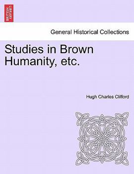 Paperback Studies in Brown Humanity, Etc. Book