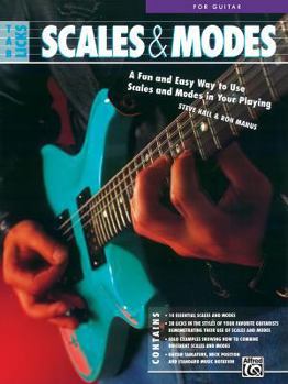 Paperback Tab Licks -- Scales & Modes for Guitar: A Fun and Easy Way to Use Scales and Modes in Your Playing Book