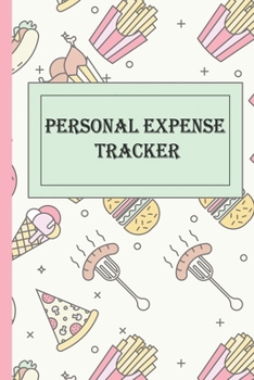Paperback Personal expense tracker: Expense tracker bill organizer notebook to manage personal finance (120 pages - 6 x 9'') Finance Journal planning work Book