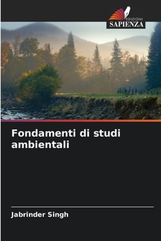 Paperback Fondamenti di studi ambientali [Italian] Book