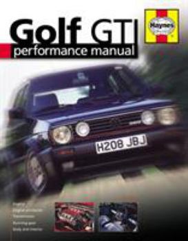 Hardcover VW Golf Performance Manual Book