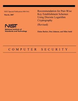 Paperback Recommendation for Pair-Wise Key Establishment Schemes Using Discrete Logarithm Cryptography (Revised) Book