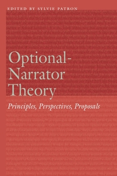 Hardcover Optional-Narrator Theory: Principles, Perspectives, Proposals Book