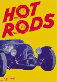 Hardcover Hot Rods: 30 Postcards Book