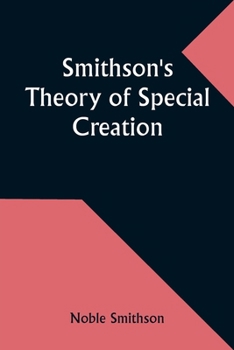 Paperback Smithson's Theory of Special Creation Book