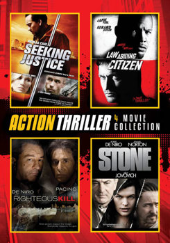 DVD Action Thriller 4 Film Collection Book