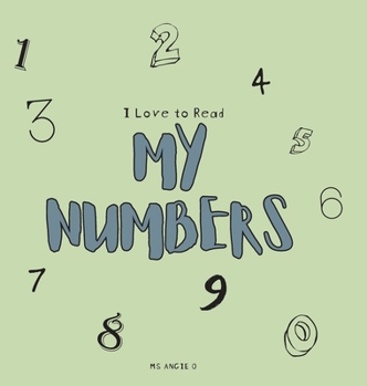 Hardcover I Love to Read My Numbers Book