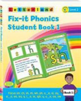 Paperback Fix-it Phonics - Level 2 - Student Book 1 (2nd Edition) Book