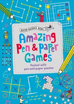 Paperback Amazing Pen & Paper Games Book