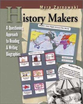 Paperback History Makers: A Questioning Approach to Reading & Writing Biographies Book