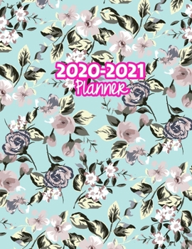 2020-2021 Planner: Two Year Calendar Organizer and Goal Journal | January 2020 - December 2021 Daily, Weekly and Monthly Planner Book with Back Sticker Expression Wall for 2 Years | Design Code 829904