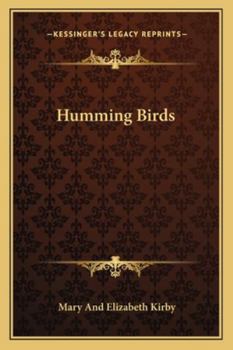 Paperback Humming Birds Book