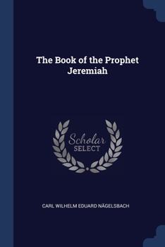 Paperback The Book of the Prophet Jeremiah Book