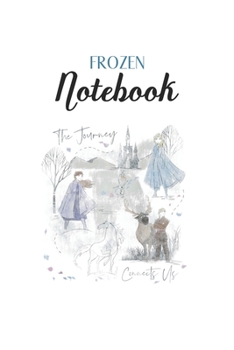 Frozen Notebook: Disney Frozen 2 Elsa Anna Live Your Truth Geometric Portrait Disney Frozen Blank Ruled Elsa Princess Frozen Notebook f