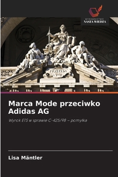 Paperback Marca Mode przeciwko Adidas AG [Polish] Book