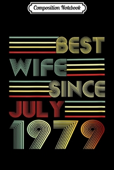 Paperback Composition Notebook: Womens 6th Wedding Anniversary Gift Epic Wife Since 2013 Journal/Notebook Blank Lined Ruled 6x9 100 Pages Book