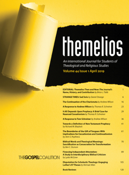 Paperback Themelios, Volume 44, Issue 1 Book