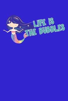 Paperback Life Is The Bubbles: Notebook Wide Rule Book