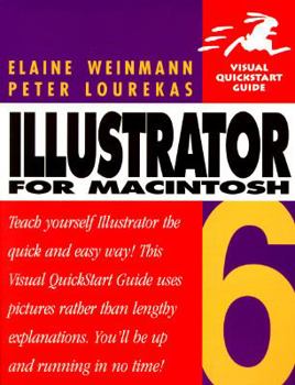 Paperback Illustrator 6 for Macintosh Visual QuickStart Guide Book