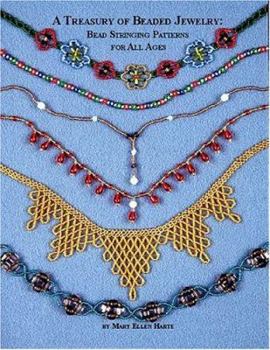Paperback A Treasury of Beaded Jewelry: Bead Stringing Patterns for All Ages Book