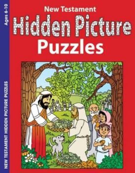 Paperback Hidden Pictures New Testament: Coloring & Activity Book