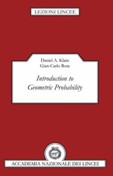 Hardcover Introduction to Geometric Probability Book