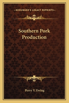 Paperback Southern Pork Production Book