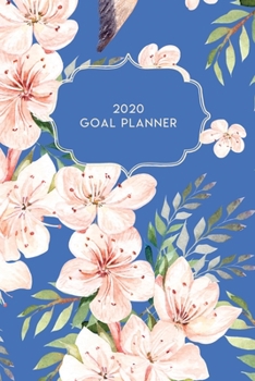 Paperback 2020 Goal Planner: 2020 Dated Goal Planner Focus Weekly Monthly Book