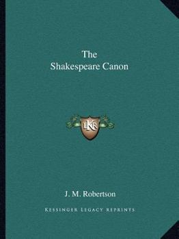 Paperback The Shakespeare Canon Book