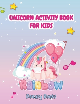 Paperback Unicorn Activity Book for Kids Book