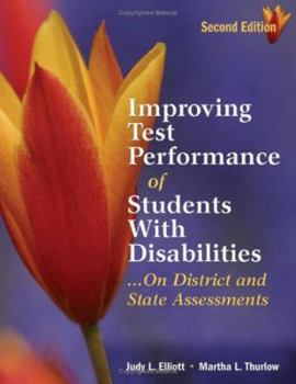 Paperback Improving Test Performance of Students with Disabilities...on District and State Assessments Book