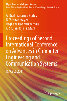 Paperback Proceedings of Second International Conference on Advances in Computer Engineering and Communication Systems: Icacecs 2021 Book