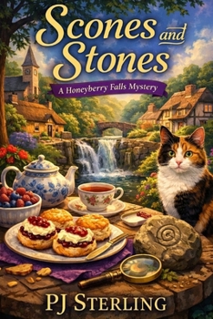 Paperback Scones and Stones: A Honeyberry Falls Mystery Book