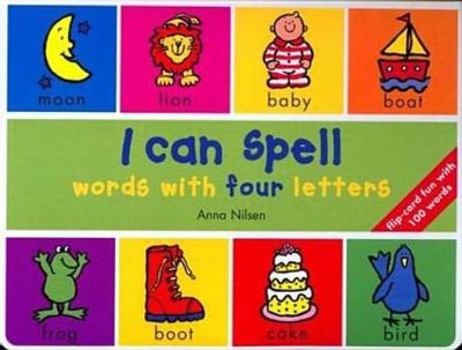 Hardcover I Can Spell Words with Four Letters Book