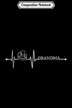 Composition Notebook: Boxing Grandma Boxer Heartbeat Gift EKG Martial Art Lover Journal/Notebook Blank Lined Ruled 6x9 100 Pages