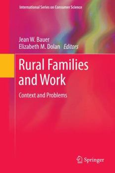 Hardcover Rural Families and Work: Context and Problems Book