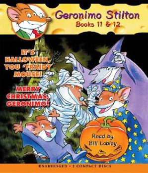Audio CD It's Halloween, You 'Fraidy Mouse! / Merry Christmas, Geronimo! (Geronimo Stilton #11 &#12) Book