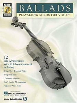 Paperback Ballads: Play-Along Solos for Violin Book